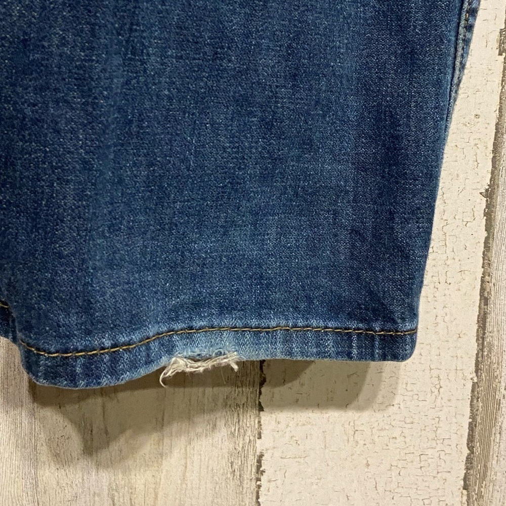 Levi’s 514 Blue Distressed Denim Jeans 32X32 - Picture 10 of 11